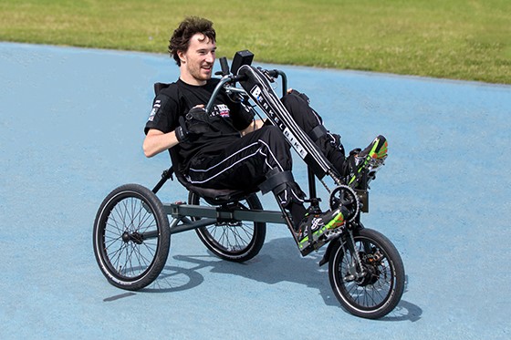 hand cycle for paraplegics